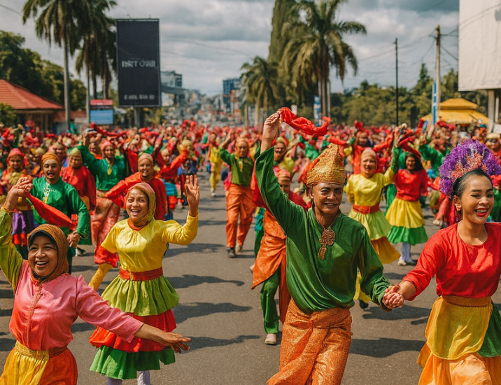 Festival Budaya Pesisir Penuh Warna Ceria yang Bikin Hati Ikut Menari